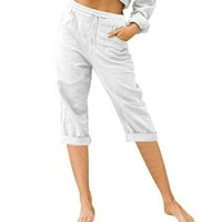 Vivianyo HD Plus Veličina Ženske hlače Čišćenje Ženske labave hlače sa širokim nogama High Squiste ravno