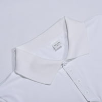 Akiihool Men Polo majica Muška golf košulja, kratki rukav za brzo sušenje Performance Polo majica