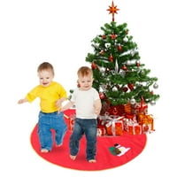 Božićna stabla pregača svečana božićna suknja od drveća Xmas Tree Base Frat Božićna dekoracija zabave