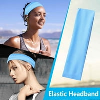 Miayilima Colors Ženska joga pamučna elastična glava Sportska traka za glavu