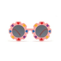 Voguele Toddler Sunčane naočale okrugle cvijeće Sunčane naočale Polarizirane neraskidive nijanse UV