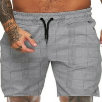 Leuncero Muškarci Leisure Workout Mini pantalone Ljetna havajska baggy plaža Kratke hlače Ležerne prilike