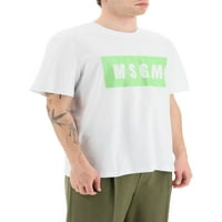 Msgm Logo Bo majica Muškarci