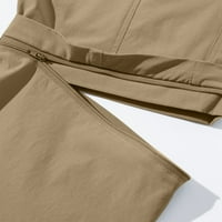 Muške pantalone za planinarenje sa džepovima sa patentnim zatvaračem Brze suhe vanjske lagane radne