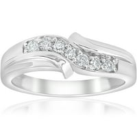Pompeii Platinum 1 4ct Diamond Muški vjenčani prsten