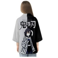 Demon Slayer Anime Cosplay Kostim Kimono Summer Cardigan za djecu Odrasli, size100-8xl