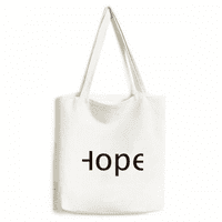 Nada reč Inspirativni citat Izreke Tote platnene torbe za kupovinu Satchel Casual torba