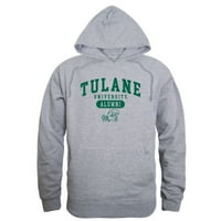 Tulane University Green Waves Alumni Fleece Hoodie Dukseri bijeli XX-Large