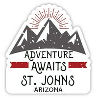 Sveti Johns Arizona Suvenir Vinil naljepnica za naljepnicu Avantura čeka dizajn