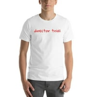 Rukopisna direktorska probna majica kratkih rukava majica u nedefiniranim poklonima