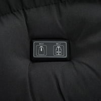 Modni kaput muškarci za žene grijanje prsluk pametni dual kontrola USB punjenje 9-zone tri regulatorne