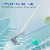 WC školjka s dugim ručkama Golf četkica Glava za čišćenje toaleta četkica 360 ° Fleksibilno čišćenje