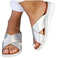 Mchoice Girls Sandale Žene sandale Dressy Comfy platforme casual cipele Ljetna plaža Pliet Slipper Flip