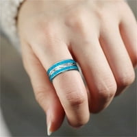 Ženski prsten modni otvor cirkon zvona lično ličnost ženski prsten za angažman nakita