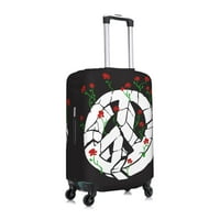 Putni zaštitnik prtljage Zaštitnik, ružin cvjetni logotip poklopci za prtljag, velike veličine