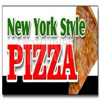24 New York Style pica naljepnica od kriške izvadi pizzeriju