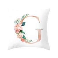 YubnLvae jastuk jastuk jastuk jastuk za jastuk za jastuke za kauč na kauč na kućnom ukrasu cvjetni jastučnicu