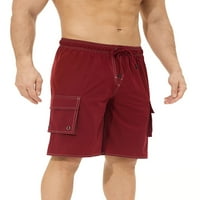 Prednji protok Muška dna elastična struka kratke hlače SOLD COLOR Ljetne kratke hlače Odmor udobnosti