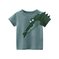 Unise baby majica pamučne slatke crtane vrhove za ispis za 1- godine Chmora