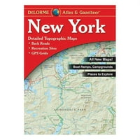Univerzalna karta Sjeverna Dakota Atlas & Gazetter