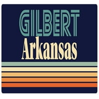 Gilbert Arkansas Frižider Magnet Retro Design