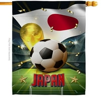 Svjetski kup Japan House Flag Flog fudbal dvostrano dvorište Baner