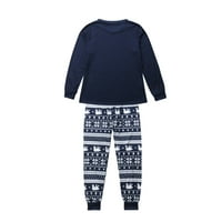 Božićna porodica Pajamas postavio je podudaranje noćne odjeće za spavanje roditelja-dijete za spavanje