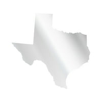 Texas u obliku naljepnice naljepnice naljepnice - samoljepljivi vinil - otporan na vremenske uvjete