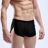 Teretne hlače za muškarce muške donje rublje seksi hlače okrugle okrugle gaća na tri tačke kućice svilenkaste