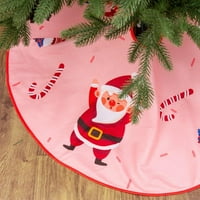 Skirt božićne drvce Santa Claus Snjegović crvena rustikalna seoska kuća Xmas Holiday ukrasi za unutarnju
