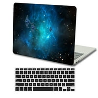 Kaishek tvrda futrola samo za MacBook PRO S s dodirom ID-a C + crni poklopac tastature Model: a