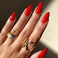 Lažni nokti sa punim bojama za djevojke Vodootporni i izdržljivi lažni nokti za profesionalni salon