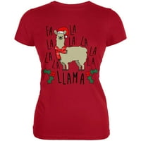 Božićni fa la Llama Juniors Soft T majica Irish Green SM