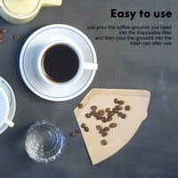 Konusni filter za kavu za kafu za jednokratnu upotrebu za kafu za izlivanje i kava aparat za kafu