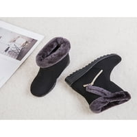 Colisha dame ženske zimske čizme snijeg toplo Fur fucy Comfy casual mid telef cipele modne vanjske čizme