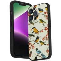 Ptice - telefon, deginirani za iPhone Pro Case Muške žene, fleksibilni silikonski udarci za iPhone Pro