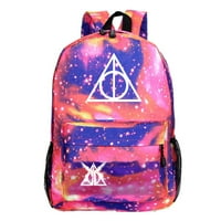 Harry Potter ruksak canvas školski torba unizirati velike kapacitete Bookbalske torbe za dnevne noge