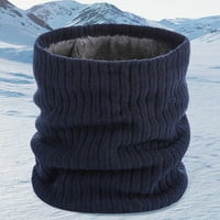 WirlSweal Winter Scarf Solid Boja Elastična pletena ukrasna visoka elastičnost Unizova šal za klizanje