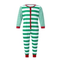 Huakaishijie podudaranje porodičnih božićnih garnitura pidžama, božićni PJS za obiteljski pajamas kombinezon