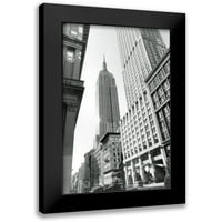 Laura, denardo crni moderni uokvireni muzej umjetnosti tisak pod nazivom - Empire State Building III