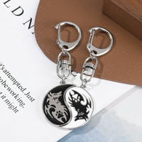 Ključne lančane metalne tastere za ključeve prstenaste torbe ruksak viseći ukras šarm sjajan poklon