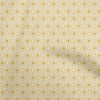 Onuone pamuk poplin senf žuta tkanina azijska ukrasna haljina materijala od tkanine tiskane tkanine