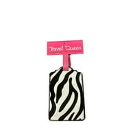 Travel Queen Glam prtljaga, crna bijela zebra