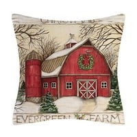 Božićni serija jastuk jastuk jastuk za božićne ukrase Božićni jastučnica