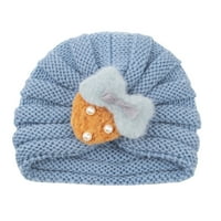 Keusn dječja vuna traka za hlađenje gornje šešir za toplu jesen i zimsku traku kose puna glavna traka