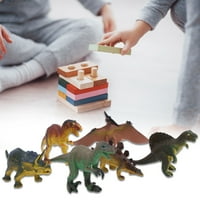 Senjay Stimulirani dinosaurus, prekrasne teksture visoke simulacije Vivid PVC dinosaur igračka, slatka