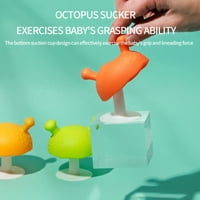 Dizajn gljiva PACIFIER Baby Teether silikonska teaching igračka za mjesec i iznad bebe