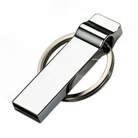 USB 2. Mini flash disk metalni pogon 4-128GB Portalni prsten za ključeve USB flash štap