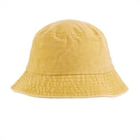Pxiakgy kašika za žene Unidouble Bočna habanje Reverzibilni kantu Hat Trendy Pamuk Twill Canvas Sun