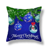 Božićni kauč na razvlačenje kućno dekor jastuk za jastuk